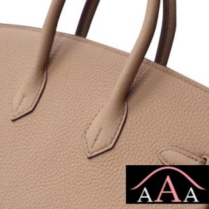 HERMES BIRKIN 25 HANDBAG CC24 TABAC CAMEL TOGO SHW-5.jpg