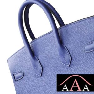 HERMES BIRKIN 25 HANDBAG CC73 BLUE SAPHIR TOGO SHW-4.jpg