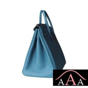 HERMES BIRKIN 25 HANDBAG CC75 BLUE JEAN TOGO SHW-4.jpg