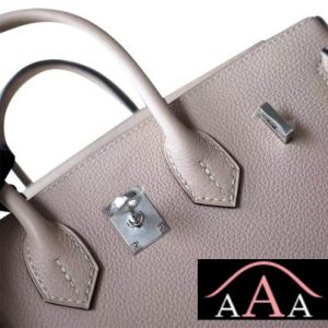 HERMES BIRKIN 25 HANDBAG CC81 GRIS TOURTERELLE TOGO SHW-5.jpg