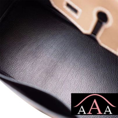 HERMES BIRKIN 25 HANDBAG CK18 ETOUPE AND 89 NOIR EPSOM GHW-2.jpg