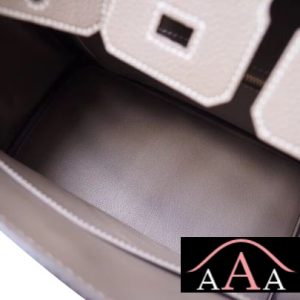 HERMES BIRKIN 25 HANDBAG CK18 ETOUPE TOGO GHW-2.jpg