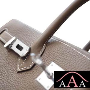 HERMES BIRKIN 25 HANDBAG CK18 ETOUPE TOGO SHW-4.jpg