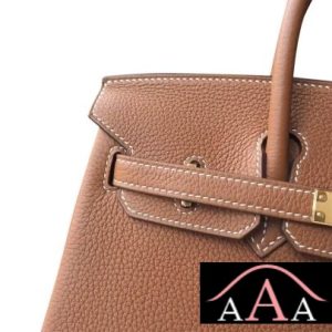 HERMES BIRKIN 25 HANDBAG CK37 GOLD TOGO GHW-4.jpg
