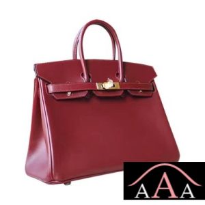 HERMES BIRKIN 25 HANDBAG CK55 ROUGE H BOX GHW-1.jpg