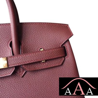 HERMES BIRKIN 25 HANDBAG CK55 ROUGE H TOGO GHW-6.jpg