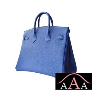 HERMES BIRKIN 25 HANDBAG CK7T BLUE ELECTRIC TOGO GHW-4.jpg
