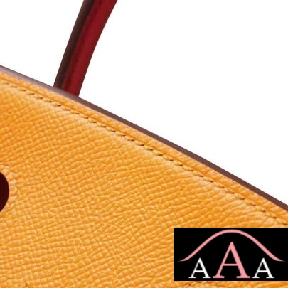 HERMES BIRKIN 25 HANDBAG CK93 ORANGE AND 8W ROSE AZALEE EPSOM GHW-2.jpg