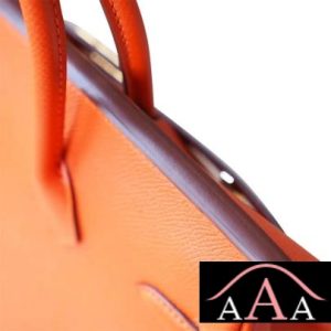 HERMES BIRKIN 25 HANDBAG CK93 ORANGE EPSOM GHW-5.jpg