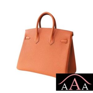 HERMES BIRKIN 25 HANDBAG CK93 ORANGE TOGO GHW-3.jpg