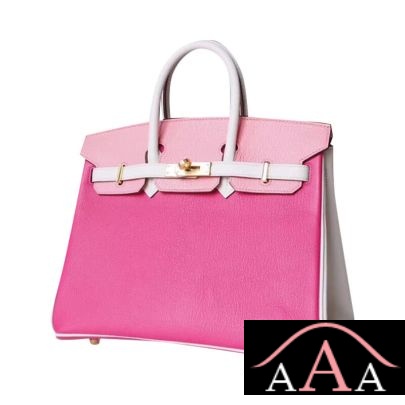 HERMES BIRKIN 25 HANDBAG FUSCHIA PINK AND ROSE CONFETTI AND CRAIE CHEVERE GHW-1.jpg