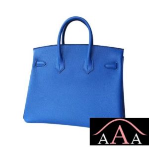 HERMES BIRKIN 25 HANDBAG I7 BLUE ZELLIGE TOGO GHW-4.jpg