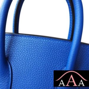 HERMES BIRKIN 25 HANDBAG I7 BLUE ZELLIGE TOGO GHW-6.jpg