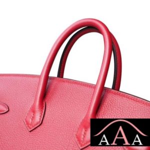 HERMES BIRKIN 25 HANDBAG K1 ROUGE GRENAT TOGO GHW-4.jpg