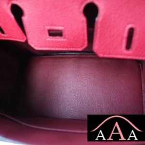 HERMES BIRKIN 25 HANDBAG K1 ROUGE GRENAT TOGO SHW-2.jpg