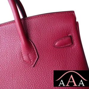 HERMES BIRKIN 25 HANDBAG K1 ROUGE GRENAT TOGO SHW-4.jpg