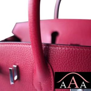 HERMES BIRKIN 25 HANDBAG K1 ROUGE GRENAT TOGO SHW-5.jpg