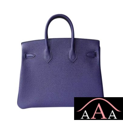 HERMES BIRKIN 25 HANDBAG M3 BLUE ENCRE AND CK57 BORDEAUX TOGO SHW-3.jpg