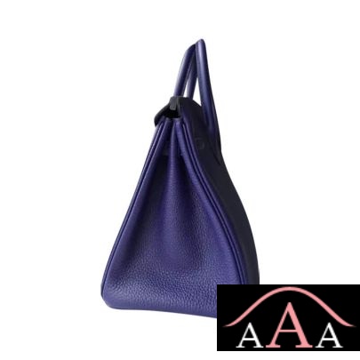 HERMES BIRKIN 25 HANDBAG M3 BLUE ENCRE AND CK57 BORDEAUX TOGO SHW-4.jpg