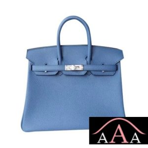 HERMES BIRKIN 25 HANDBAG R2 BLUE AGATE TOGO SHW-1.jpg