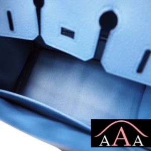 HERMES BIRKIN 25 HANDBAG R2 BLUE AGATE TOGO SHW-2.jpg