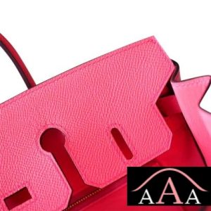 HERMES BIRKIN 25 HANDBAG T5 ROSE JAIPUR EPSOM GHW-6.jpg