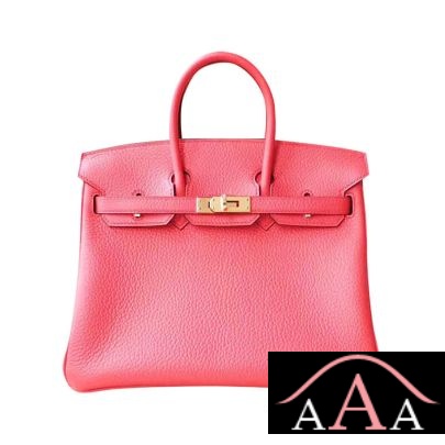 HERMES BIRKIN 25 HANDBAG T5 ROSE JAIPUR TOGO GHW-1.jpg