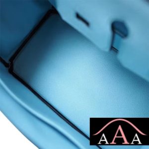 HERMES BIRKIN 25 HANDBAG U2 BLUE ZEPHYR EPSOM SHW-5.jpg