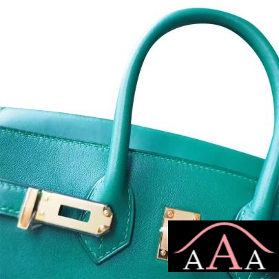 HERMES BIRKIN 25 HANDBAG U4 VERT VERTIGO SWIFT GHW-2.jpg