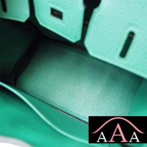 HERMES BIRKIN 25 HANDBAG U4 VERT VERTIGO TOGO SHW-2.jpg