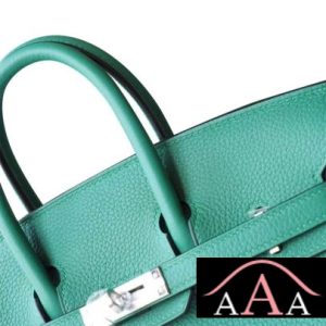 HERMES BIRKIN 25 HANDBAG U4 VERT VERTIGO TOGO SHW-6.jpg