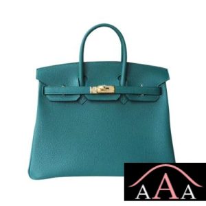 HERMES BIRKIN 25 HANDBAG Z6 MALACHITE TOGO GHW-1.jpg