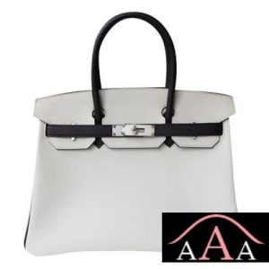 HERMES BIRKIN 30 BAG 01 BLANC AND 89 NOIR TOGO SHW-1.jpg
