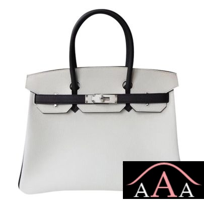 HERMES BIRKIN 30 BAG 01 BLANC AND 89 NOIR TOGO SHW-1.jpg