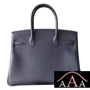 HERMES BIRKIN 30 BAG 2Z BLUE NUIT TOGO CALFSKIN SHW-4.jpg