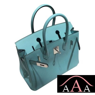 HERMES BIRKIN 30 BAG 3P BLUE ATOLL EPSOM CALFSKIN SHW-4.jpg