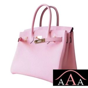 HERMES BIRKIN 30 BAG 3Q ROSE SAKURA CLEMENCE CALFSKIN GHW-3.jpg