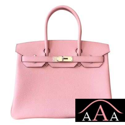 HERMES BIRKIN 30 BAG 3Q ROSE SAKURA CLEMENCE CALFSKIN SHW-1.jpg