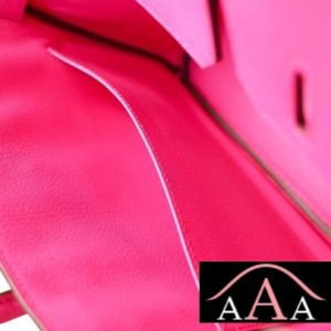 HERMES BIRKIN 30 BAG 5J FUSCHIA PINK CHEVRE MYZORE GOATSKIN GHW-2.jpg