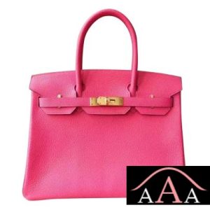 HERMES BIRKIN 30 BAG 5R ROSE SHOCKING CHEVRE MYZORE GOATSKIN GHW-1.jpg