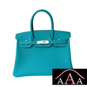 HERMES BIRKIN 30 BAG 7F BLUE PAON TOGO SHW-1.jpg