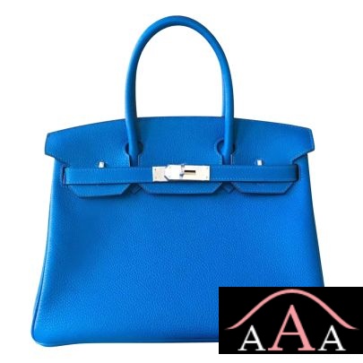 HERMES BIRKIN 30 BAG 7Q MYKONOS CLEMENCE CALFSKIN SHW-1.jpg