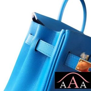 HERMES BIRKIN 30 BAG 7W BLUE IZMIR EPSOM CALFSKIN GHW-5.jpg