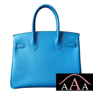 HERMES BIRKIN 30 BAG 7W BLUE IZMIR EPSOM CALFSKIN SHW-3.jpg