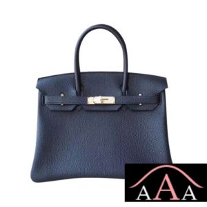 HERMES BIRKIN 30 BAG 89 NOIR AND R2 BLUE AGATE TOGO GHW-1.jpg