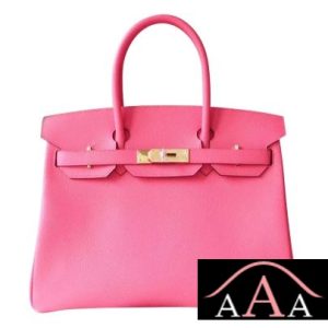 HERMES BIRKIN 30 BAG 8W ROSE AZALEE EPSOM CALFSKIN GHW-1.jpg