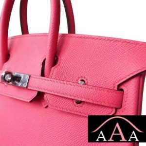 HERMES BIRKIN 30 BAG 8W ROSE AZALEE EPSOM CALFSKIN SHW-5.jpg