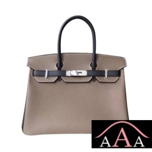 HERMES BIRKIN 30 BAG CC18 ETOUPE AND 89 NOIR TOGO SHW-1.jpg