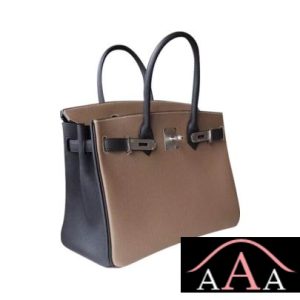 HERMES BIRKIN 30 BAG CC18 ETOUPE AND 89 NOIR TOGO SHW-2.jpg