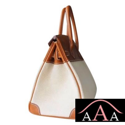 HERMES BIRKIN 30 BAG CC37 GOLD BARENIA NATURAL AND CANVAS SHW-4.jpg